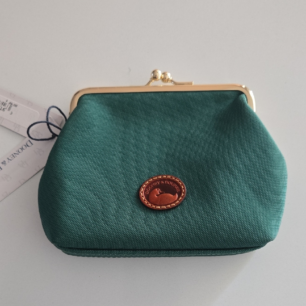 Dooney & Bourke Teal Cosmetic Case